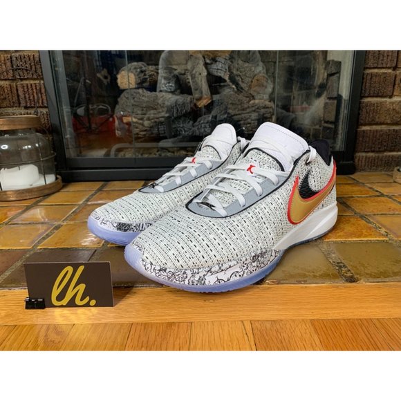 Size 17 Nike Lebron 20 XX “The Debut” Athletic Basketball Sneakers DJ5423-100 - Picture 2 of 7